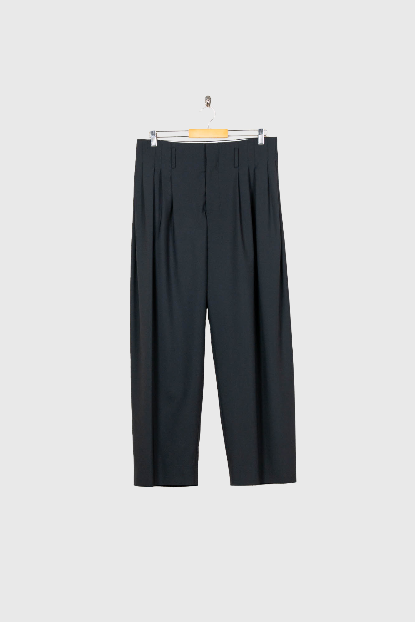 5 Tuck Trouser in Wool Tropical | スラックス OVERCOAT(オーバー 5 Tuck Trouser in Wool Tropical | スラックス OVERCOAT(オーバー