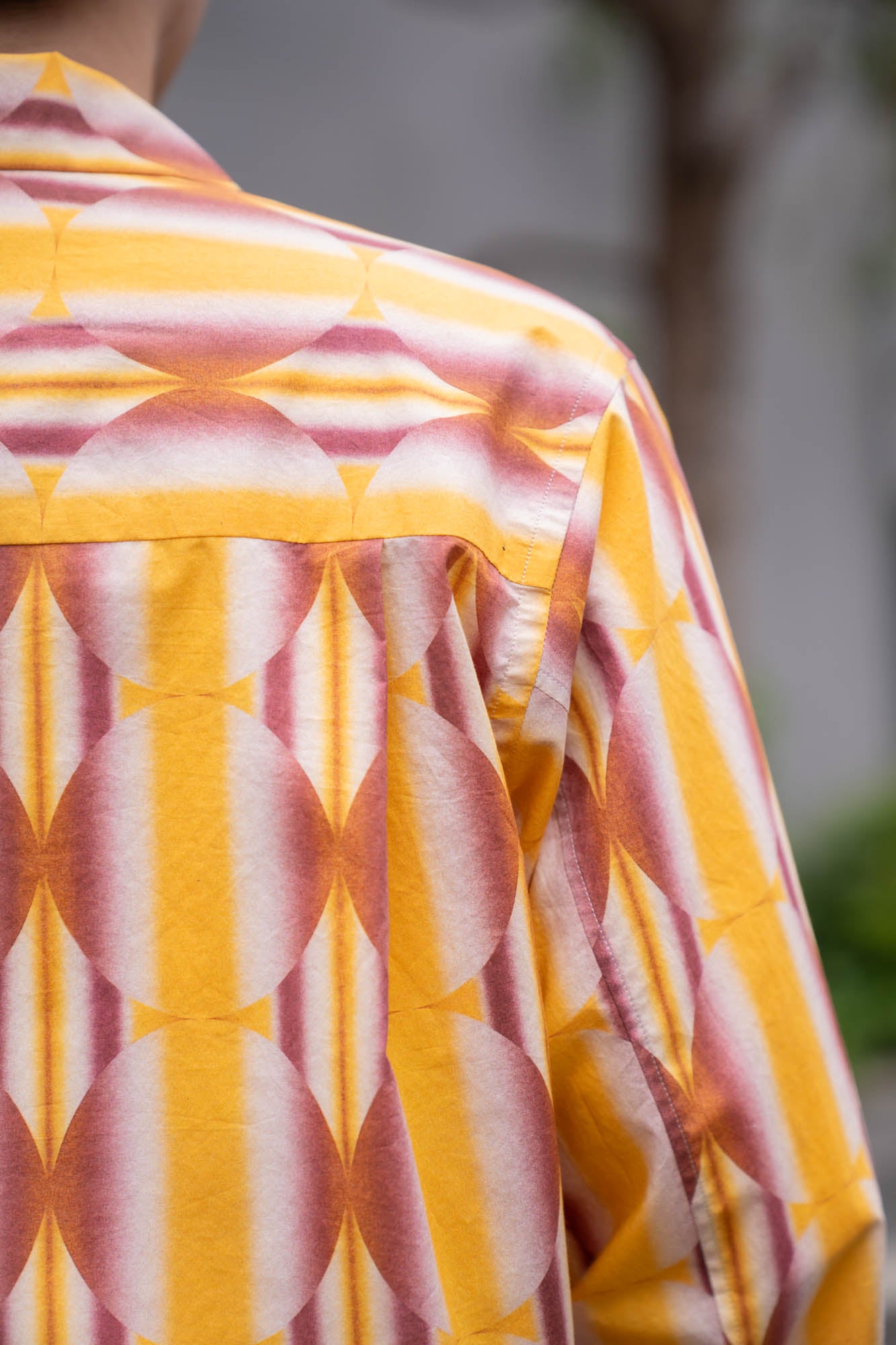 BEAUTEX GRADATION PRINT SHIRT