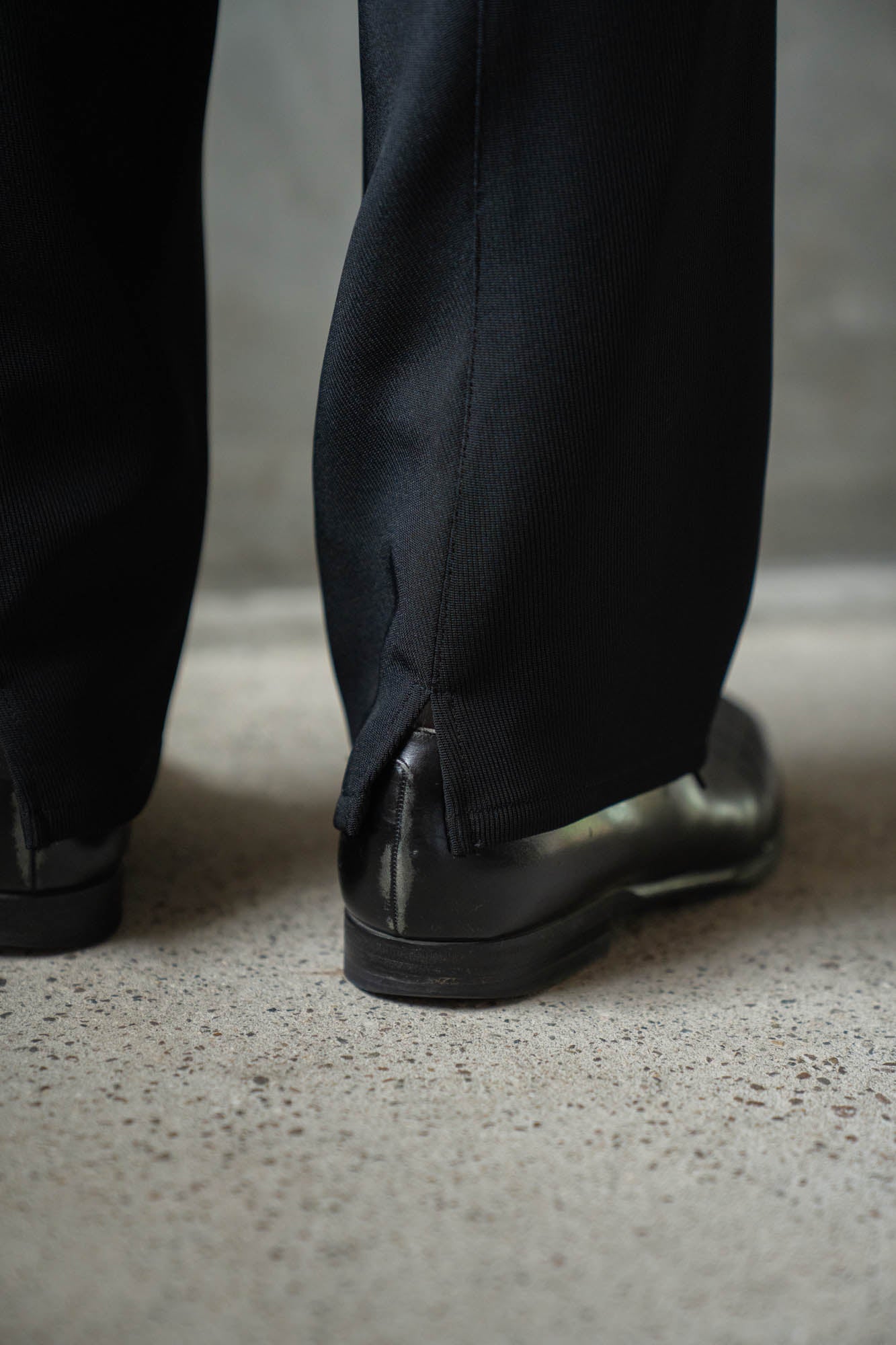 Drawstring Trouser in Rayon Tricotine