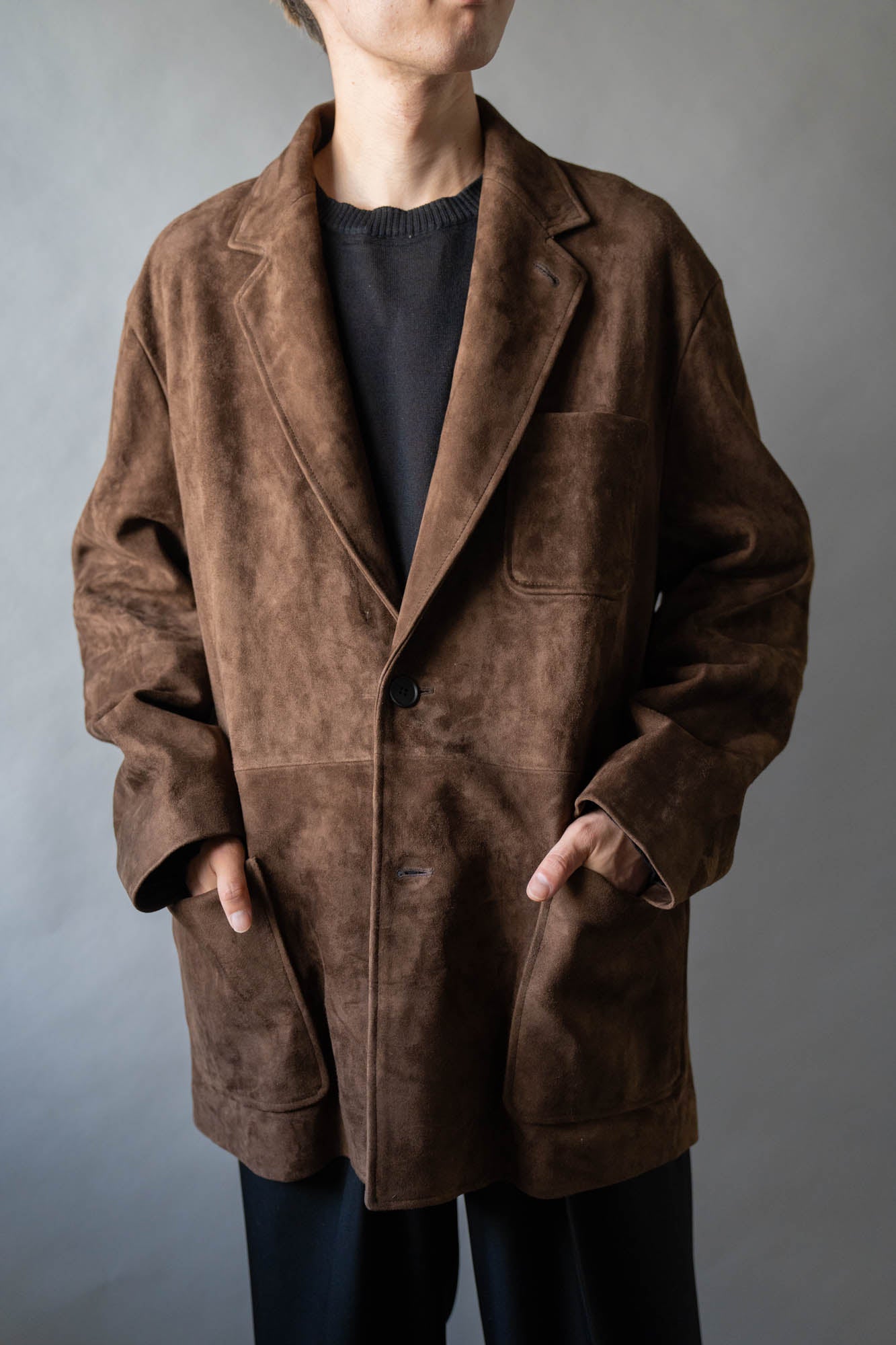 GOAT SUEDE BLAZER(ST.1552)