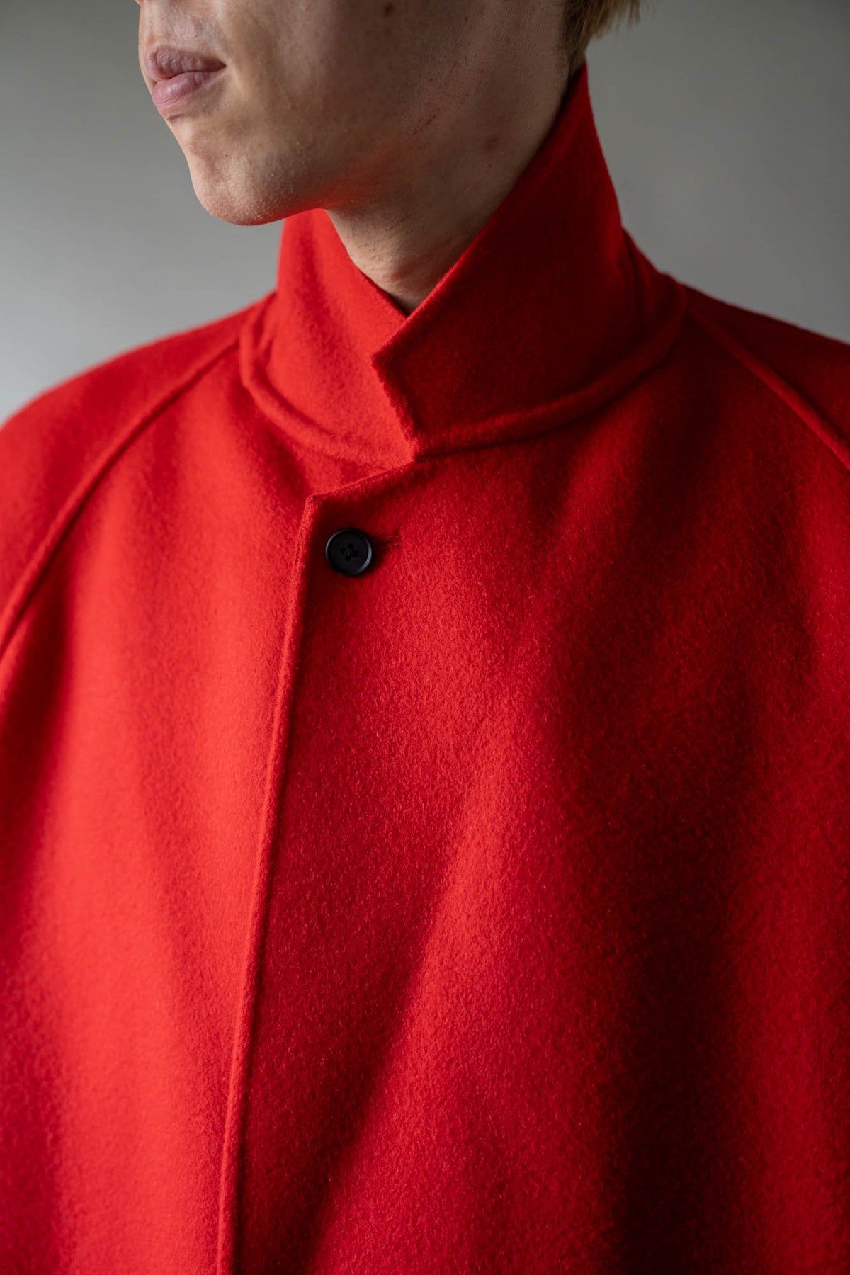 W/CA DOUBLE FACE NOTCH LAPEL COAT(ST.1544)