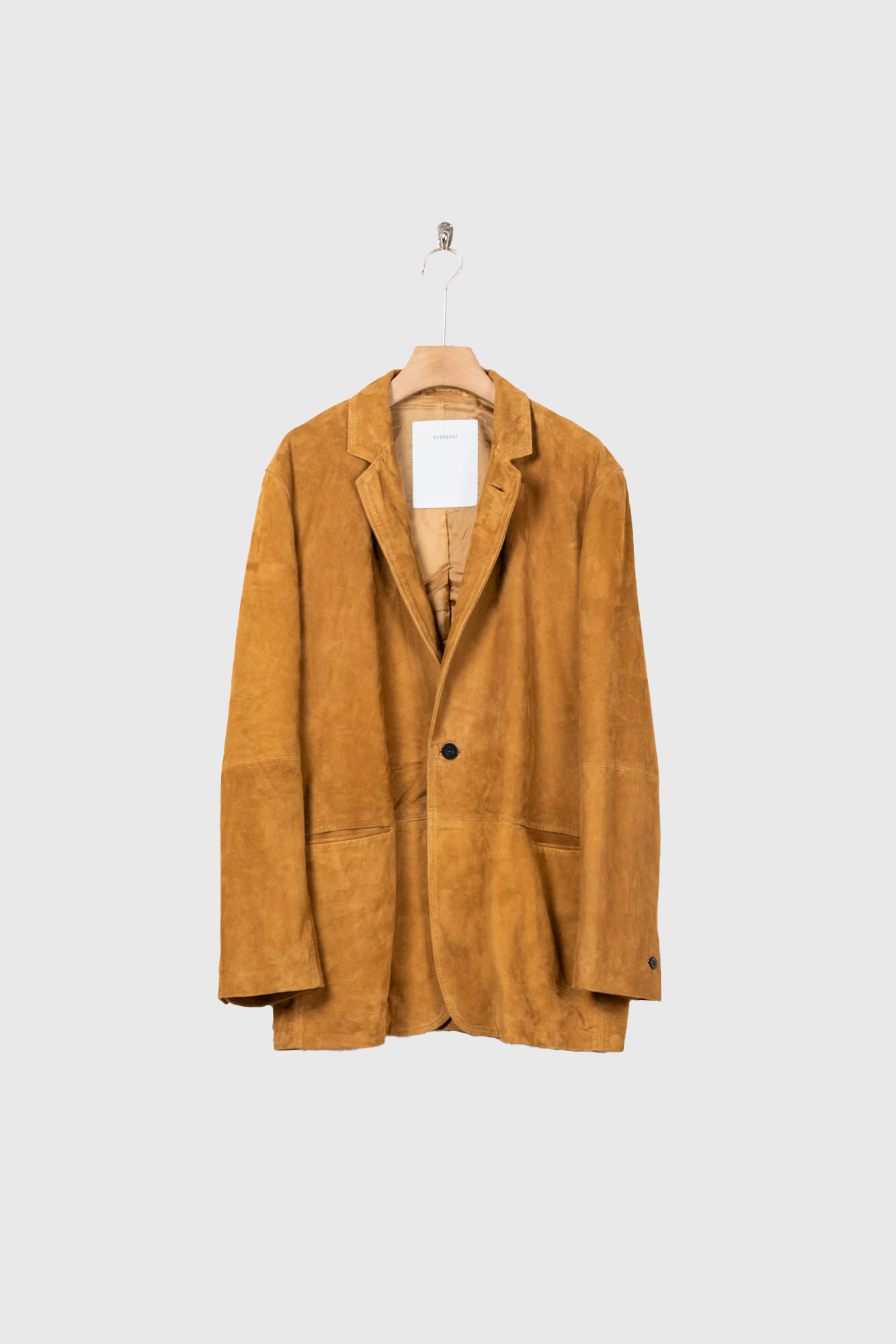 Suede Single Breasted Jacket | レザージャケット OVERCOAT（オーバー