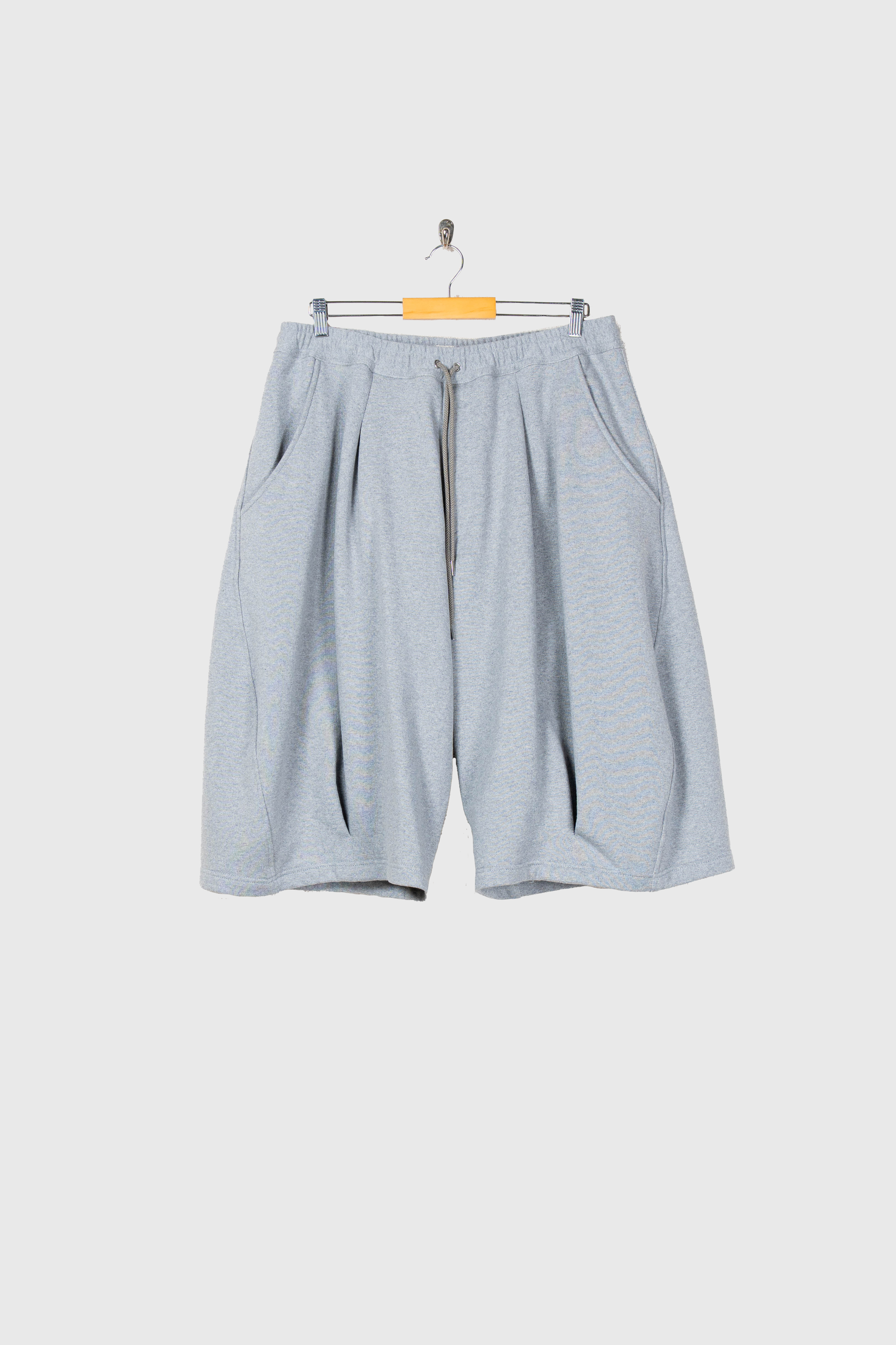 Pleated Balloon Sweat Shorts – sign | サイン