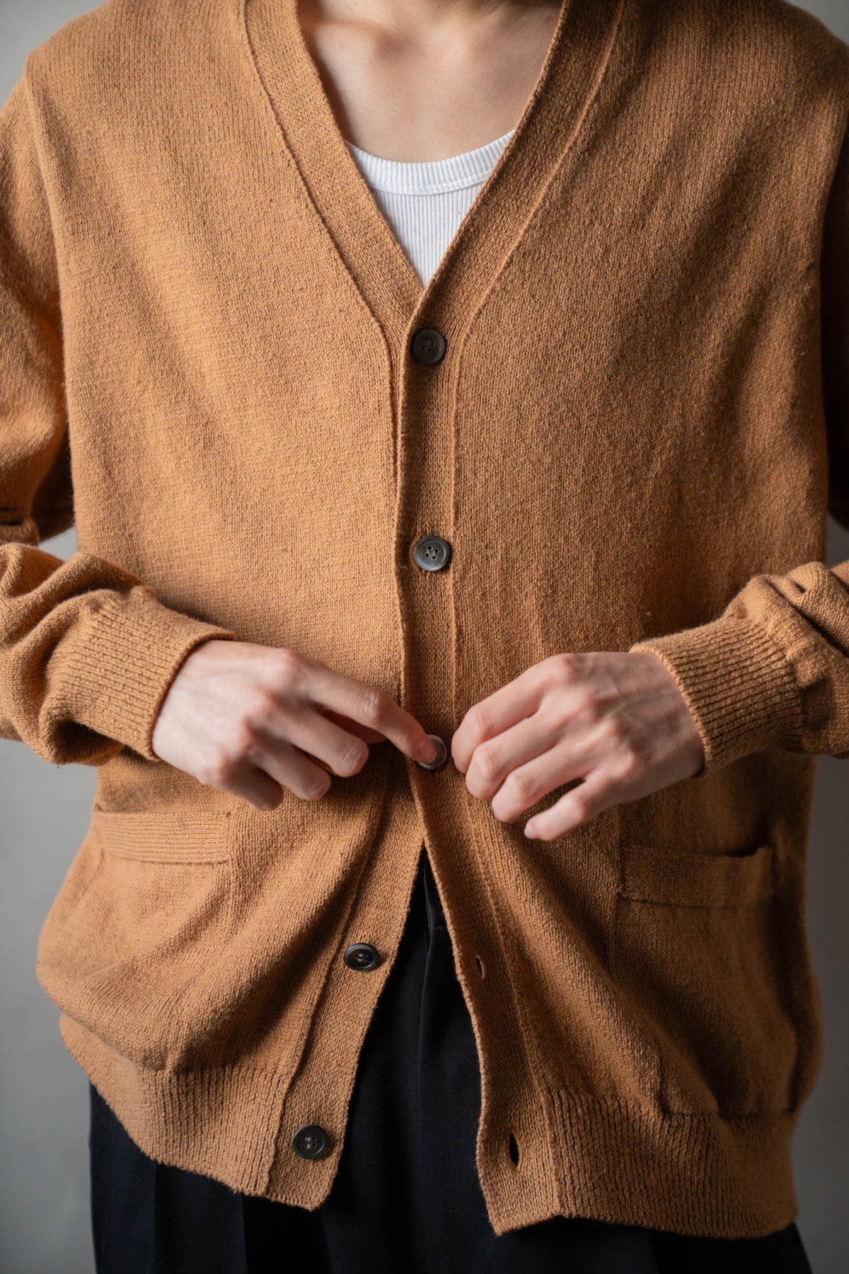 ORGANIC BROWN COTTON KNIT C/D