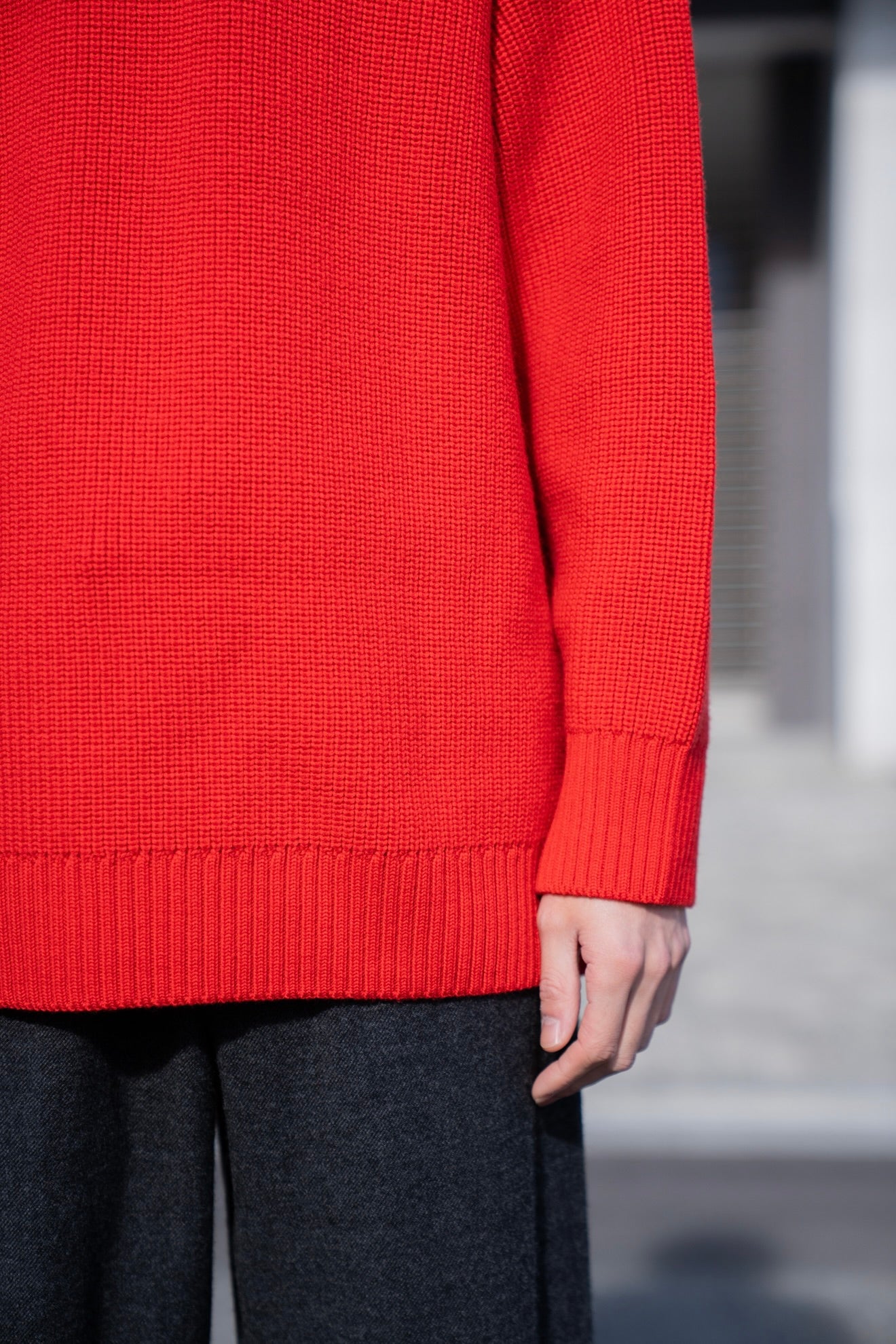 MERINO WOOL CREWNECK KNIT