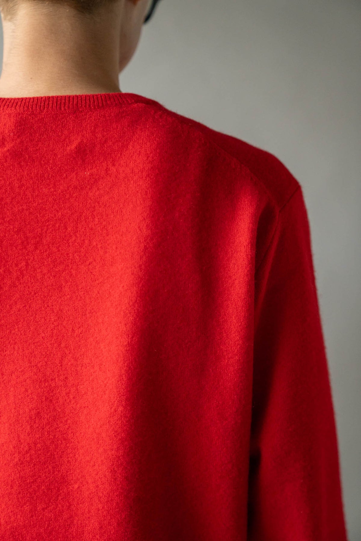 EXTRA FINE WOOL KNIT CREW NECK LS(ST.1634)