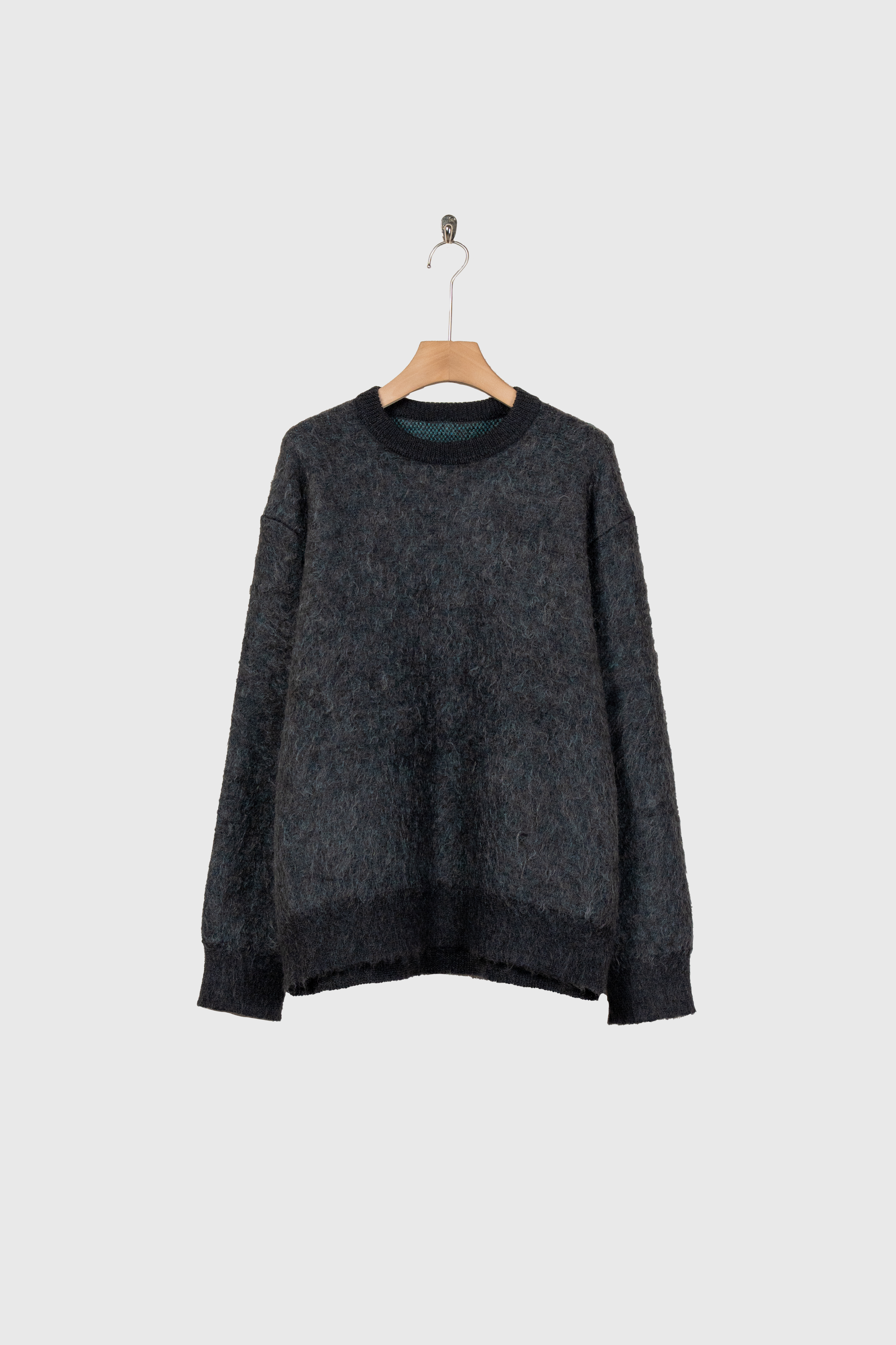 ssstein（シュタイン） 25AW - KID MOHAIR MIX JACQUARD KNIT LS