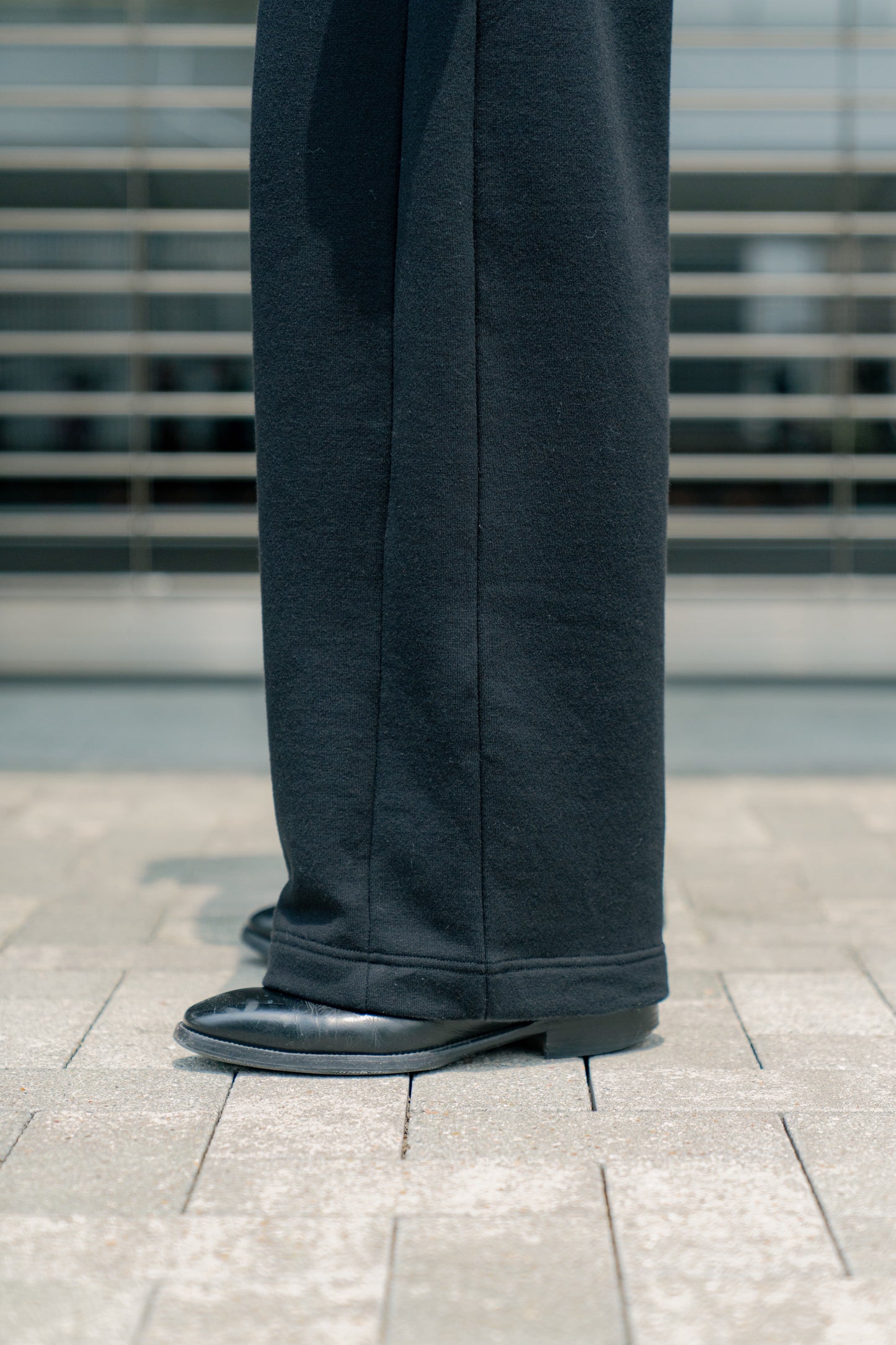 YAK/COTTON SWEAT EASY TROUSERS(ST.1288)