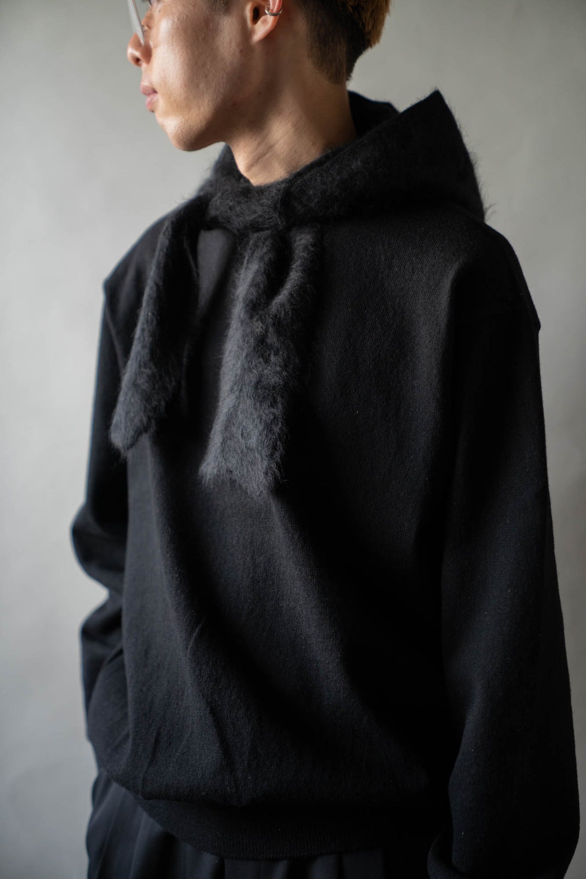 RIGID CASHMERE SWEATER P/O