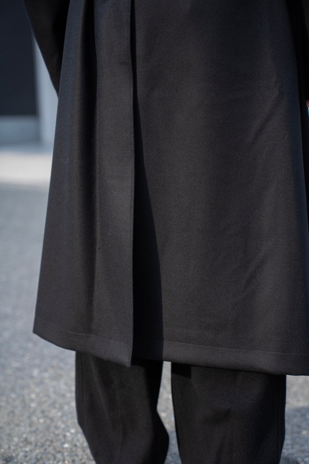 OVERSIZED DOUBLE BREASTED COAT(ST.1202)