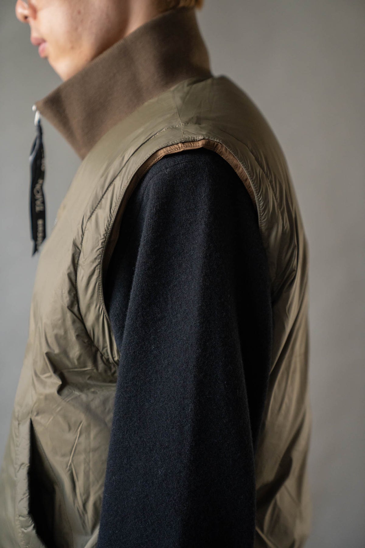 08sircus × TAION Down detachable bomber reversible