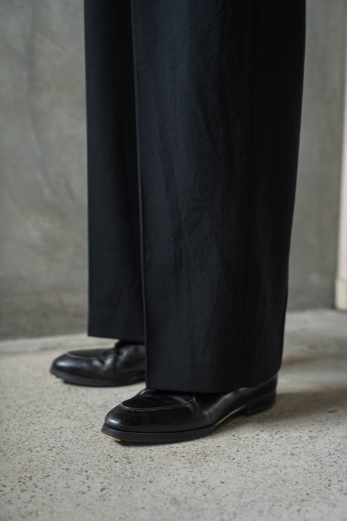 Wool Gabardine Trousers