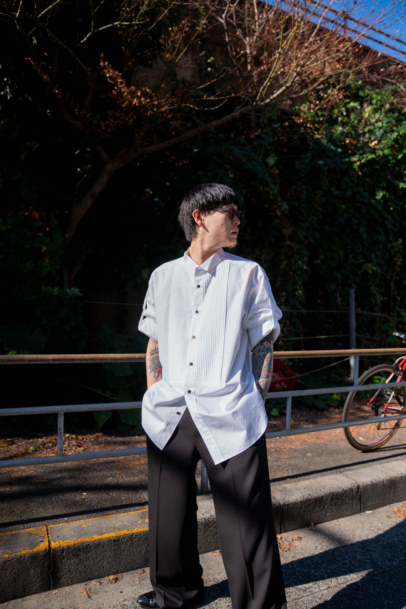 Chiyonofuji Collaboration Tuxedo Shirt