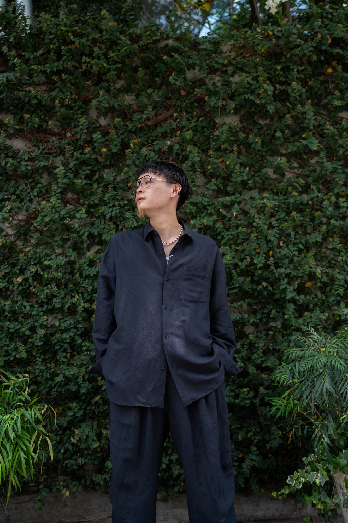 Linen Silk Wide Shirts