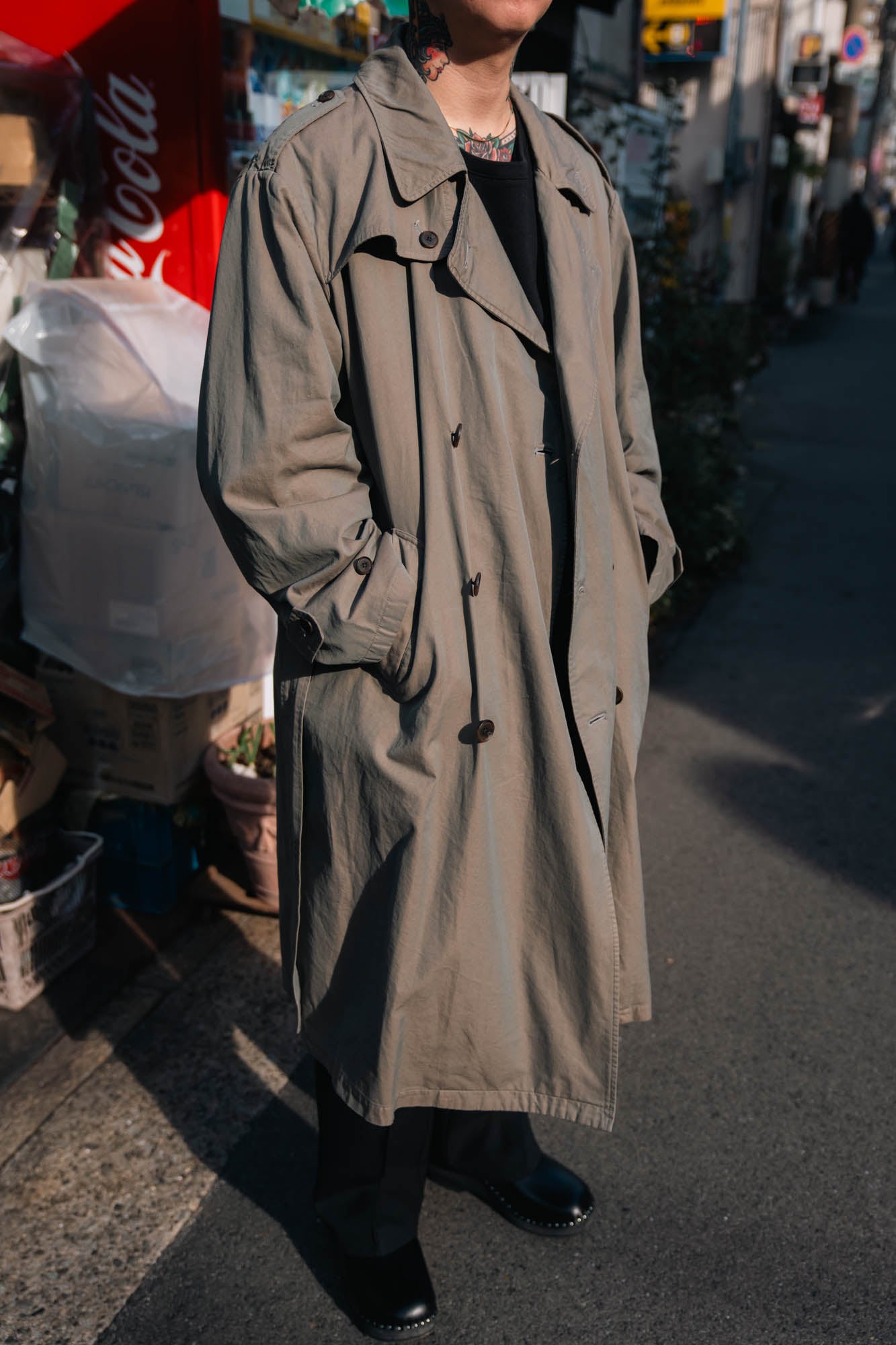 VINTAGE TRENCH COAT(ST.1374)