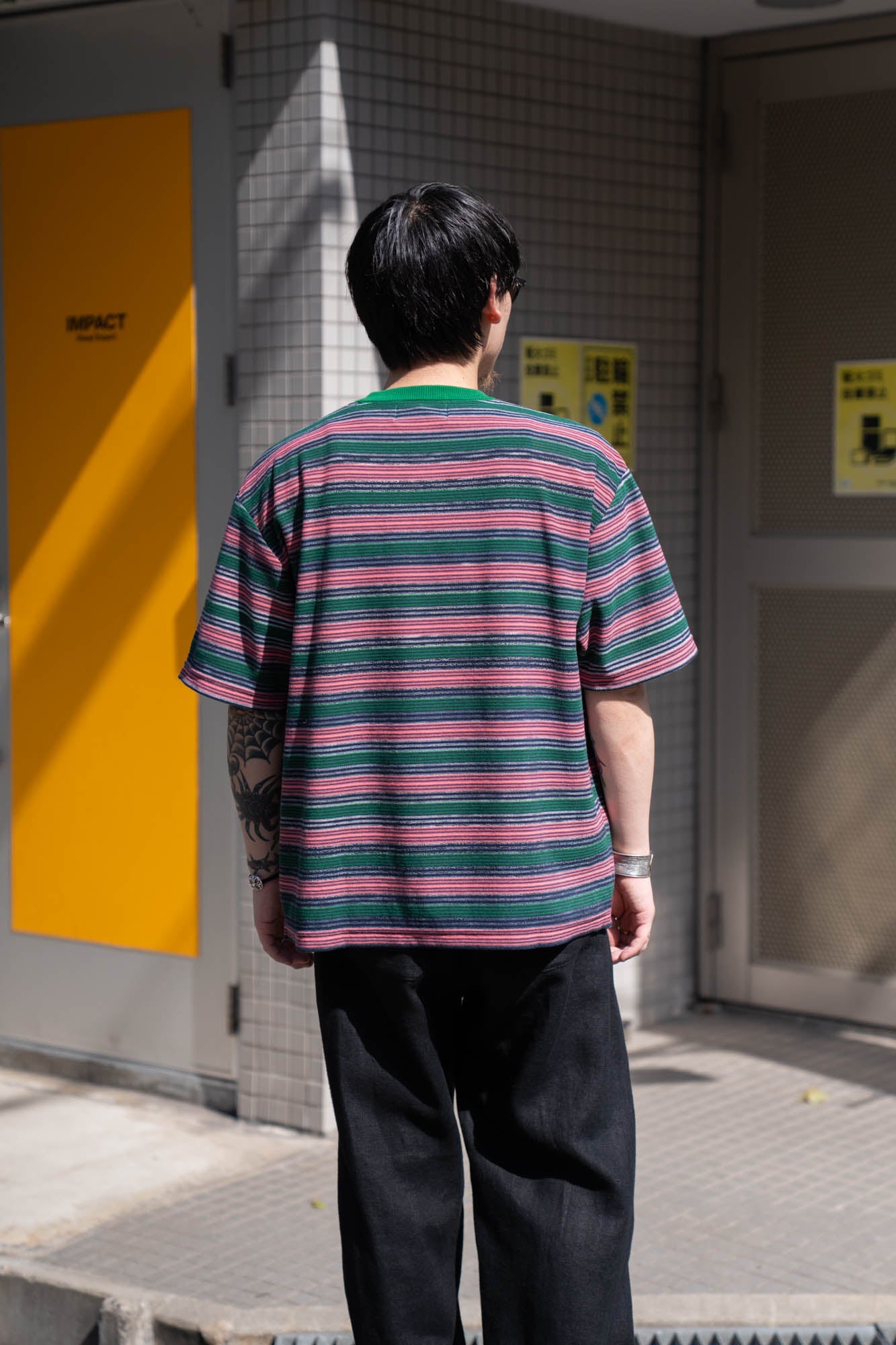 Border Knit Tee