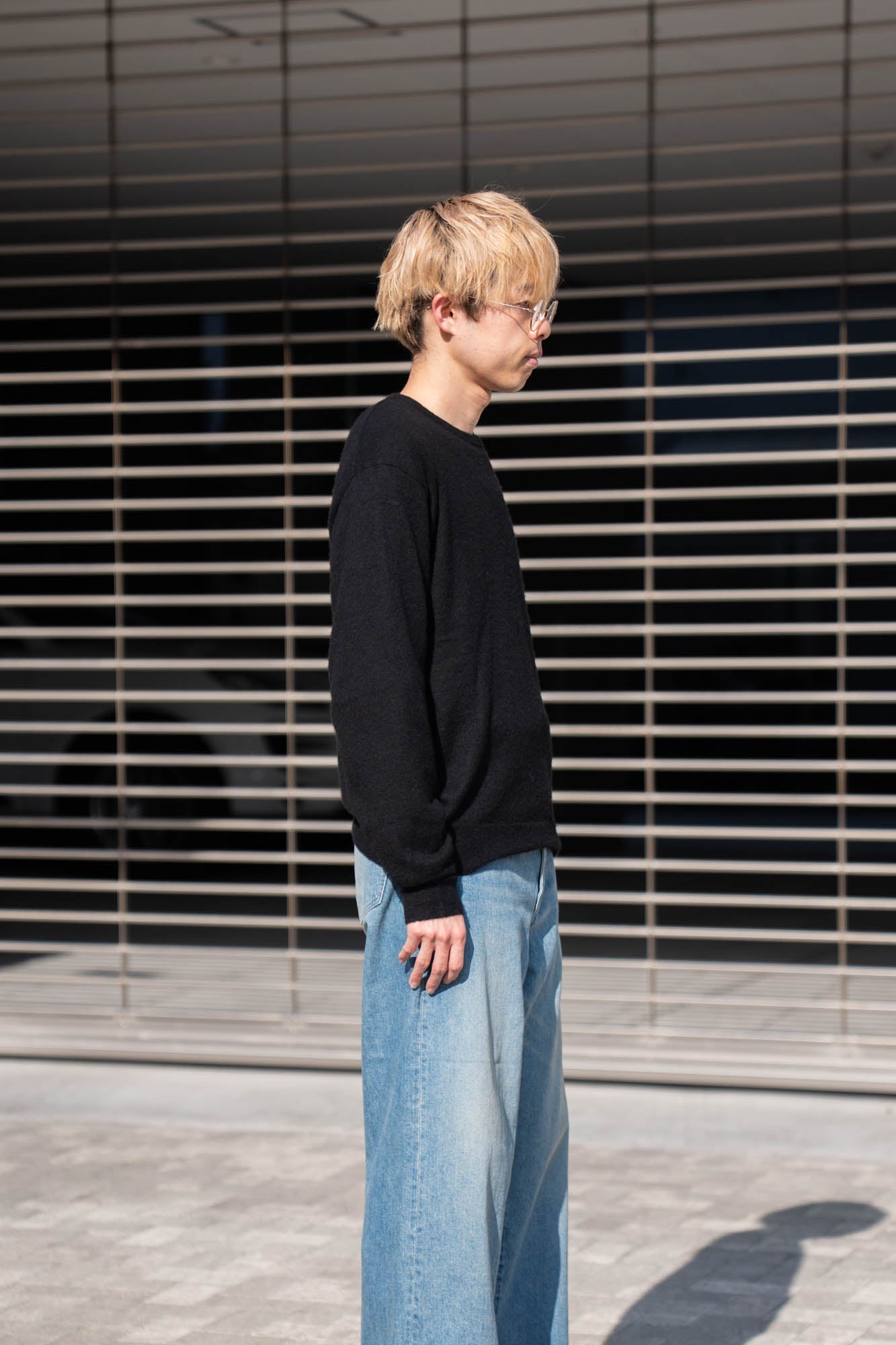 W/AL/NY KNIT CREW NECK LS(ST.1480) ニット ssstein（シュタイン