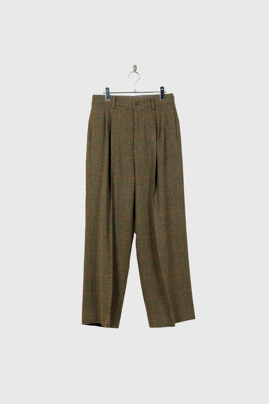 BRITISH TWEED LONG WIDE TROUSERS(ST.1605)
