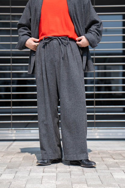 CASHMERE WIDE PANTS