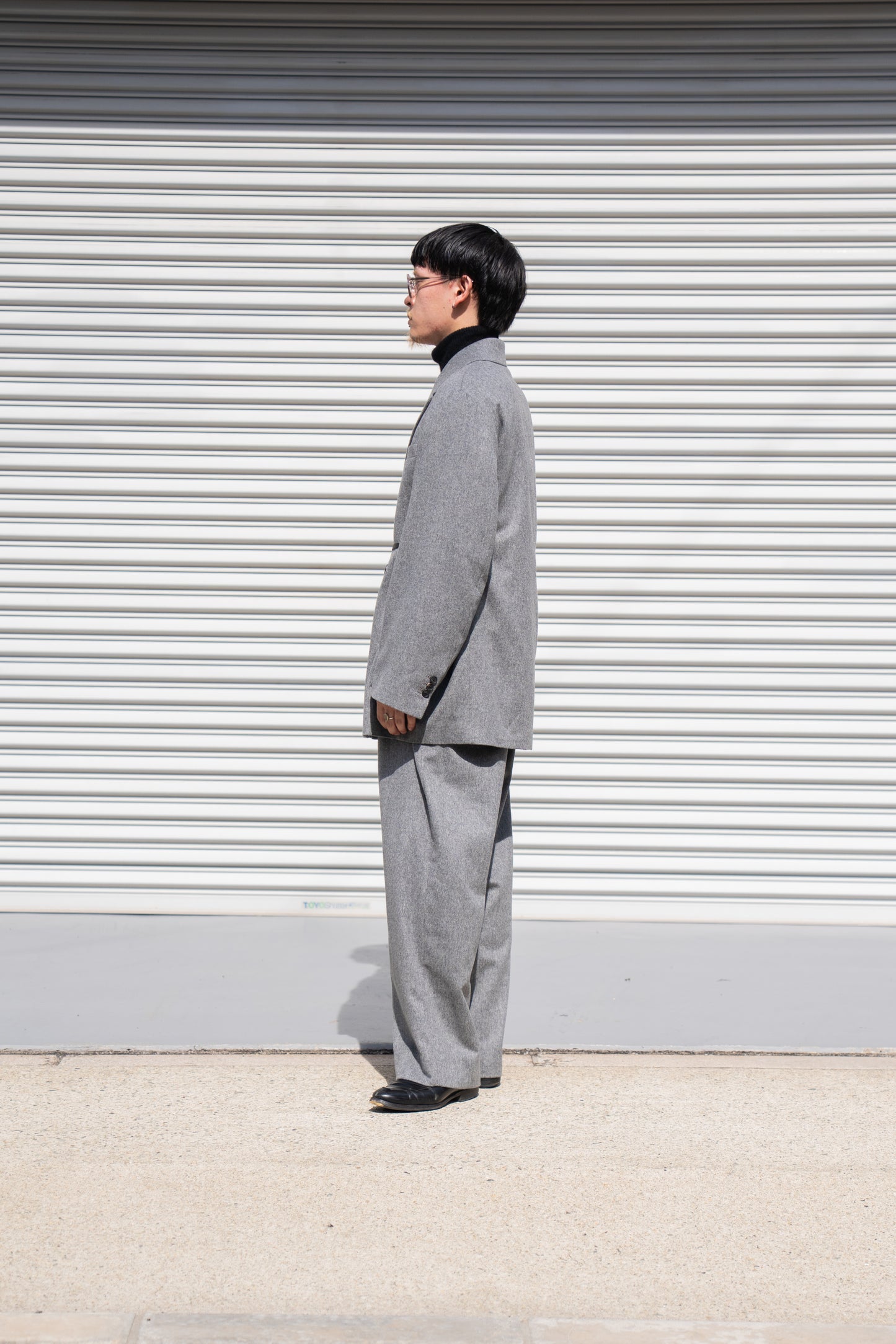 W/CA BEAVER EASY WIDE TROUSERS(ST.1265)