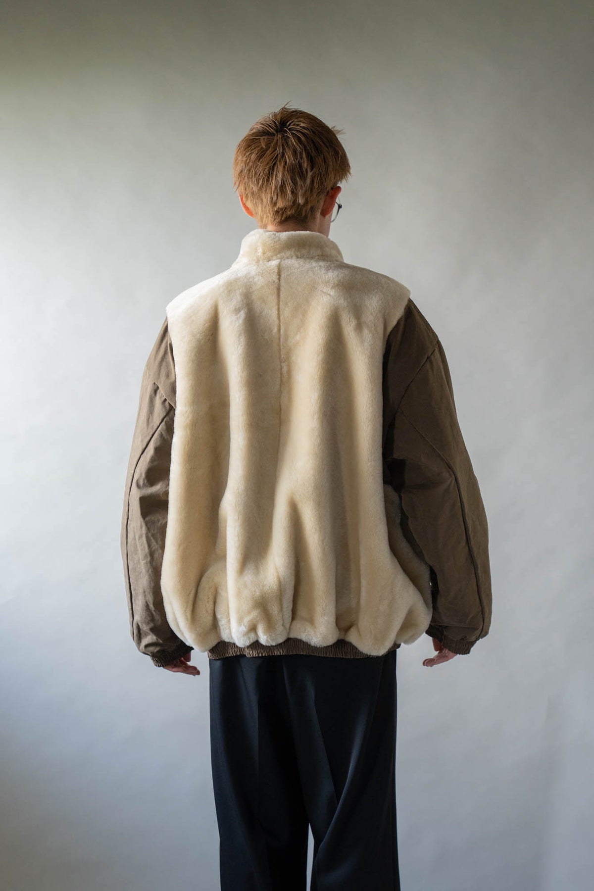 MOUTON INNER REVERSIBLE PADDED JACKET(ST.1556)
