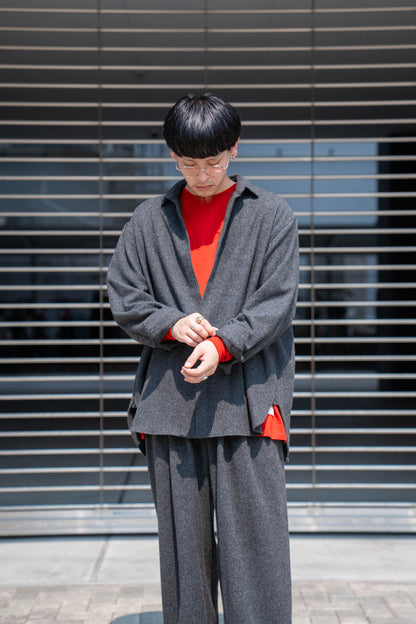 CASHMERE SHIRT JACKET