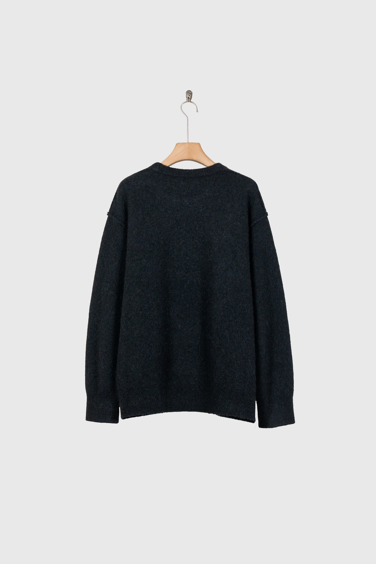 WOOL/ALPACA KNIT CREW NECK LS(ST.1294)