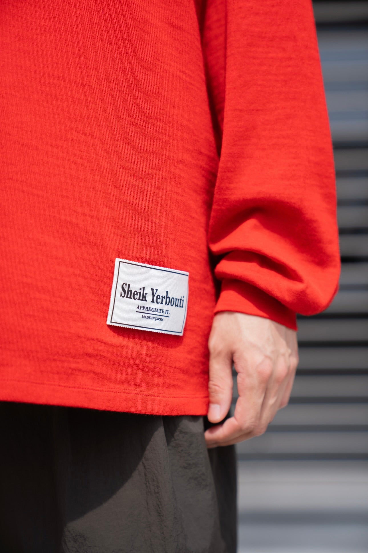 MERINO WOOL HIGH NECK L/S T-SHIRT