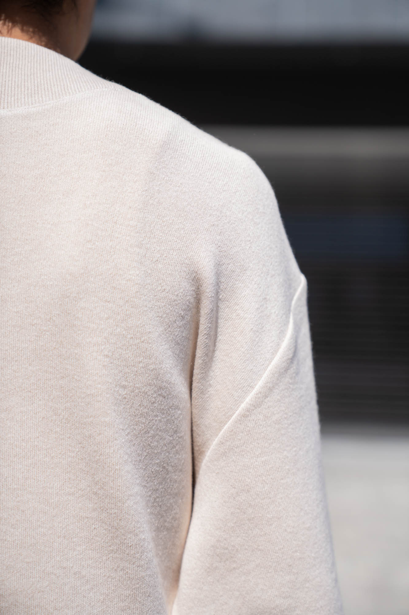 CASHMERE SKIING SWEAT KNITSHIRT