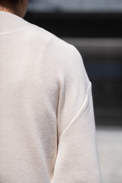 CASHMERE SKIING SWEAT KNITSHIRT