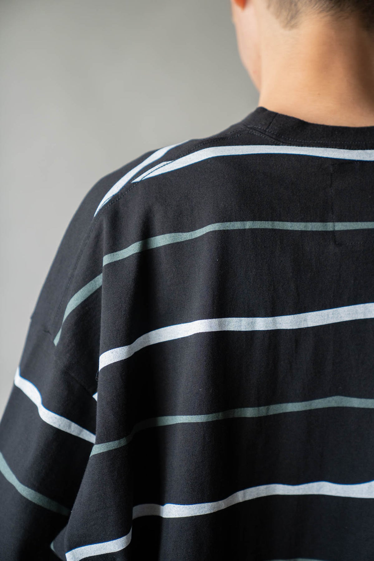 SUPER BIG STRIPE LS TEE