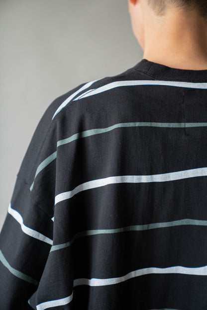 SUPER BIG STRIPE LS TEE