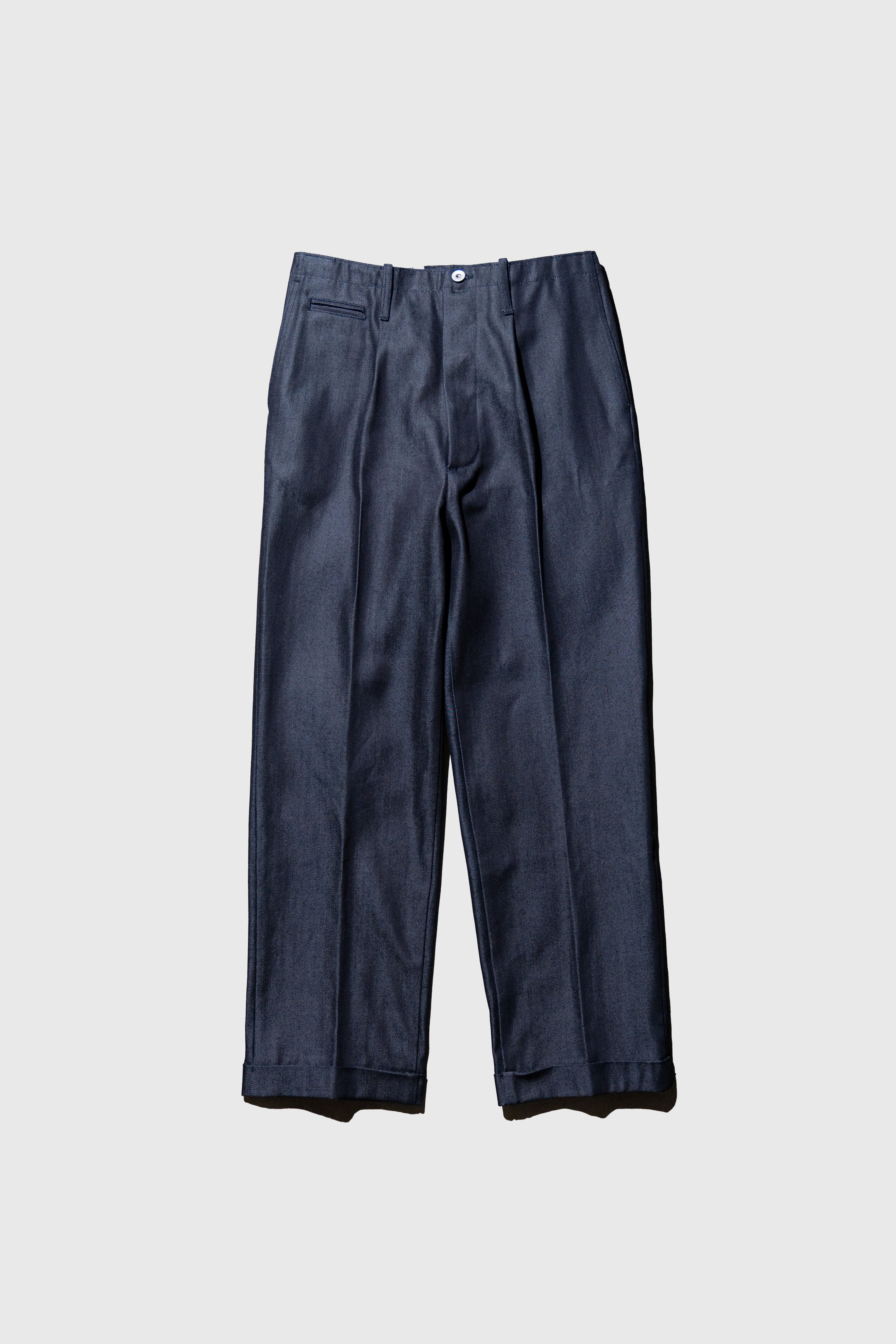 Usm Sign In sign別注 USM 1 TUCK DENIM TROUSERS – sign | サイン