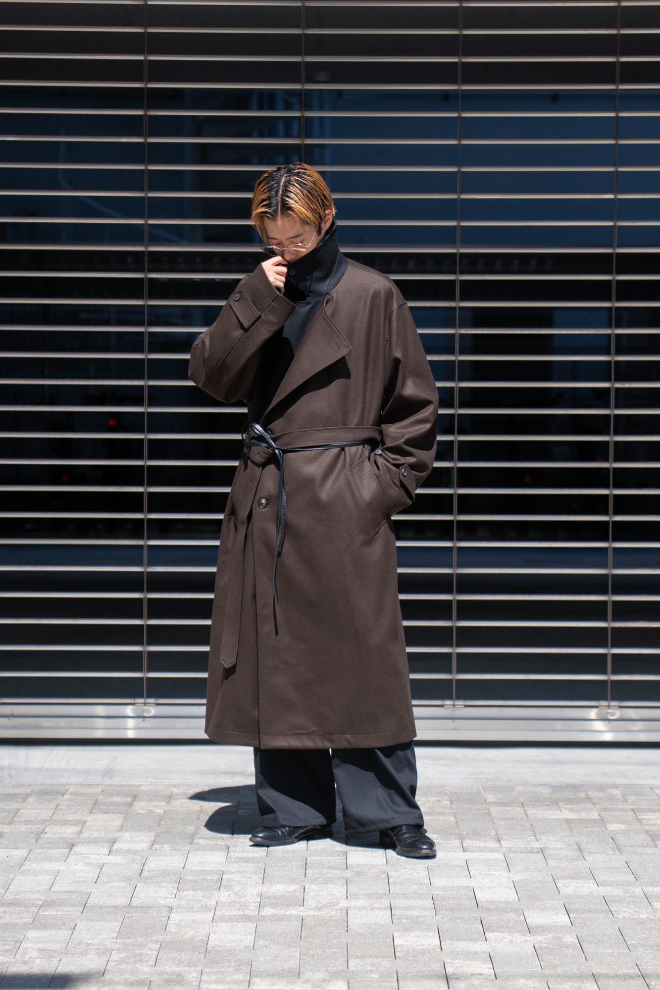 ssstein シュタイン　23aw Double Lapeled コート　L ssstein（シュタイン） 25AW - DOUBLE LAPELED DOUBLE BREASTED COAT