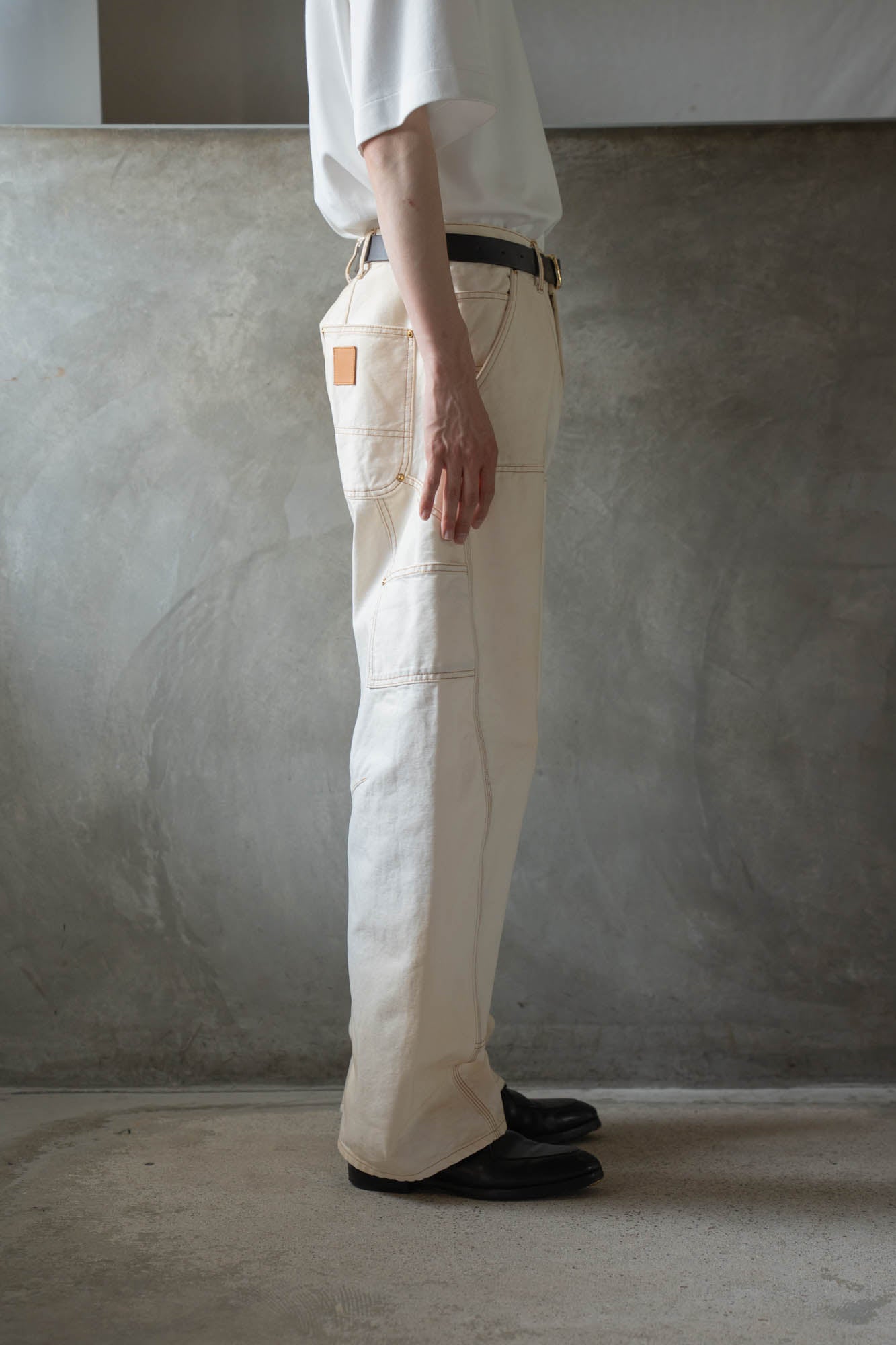 3D cutting painter pants