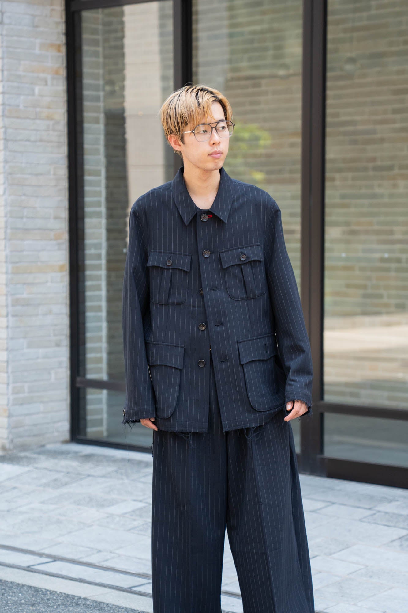 Bonded wool jacket