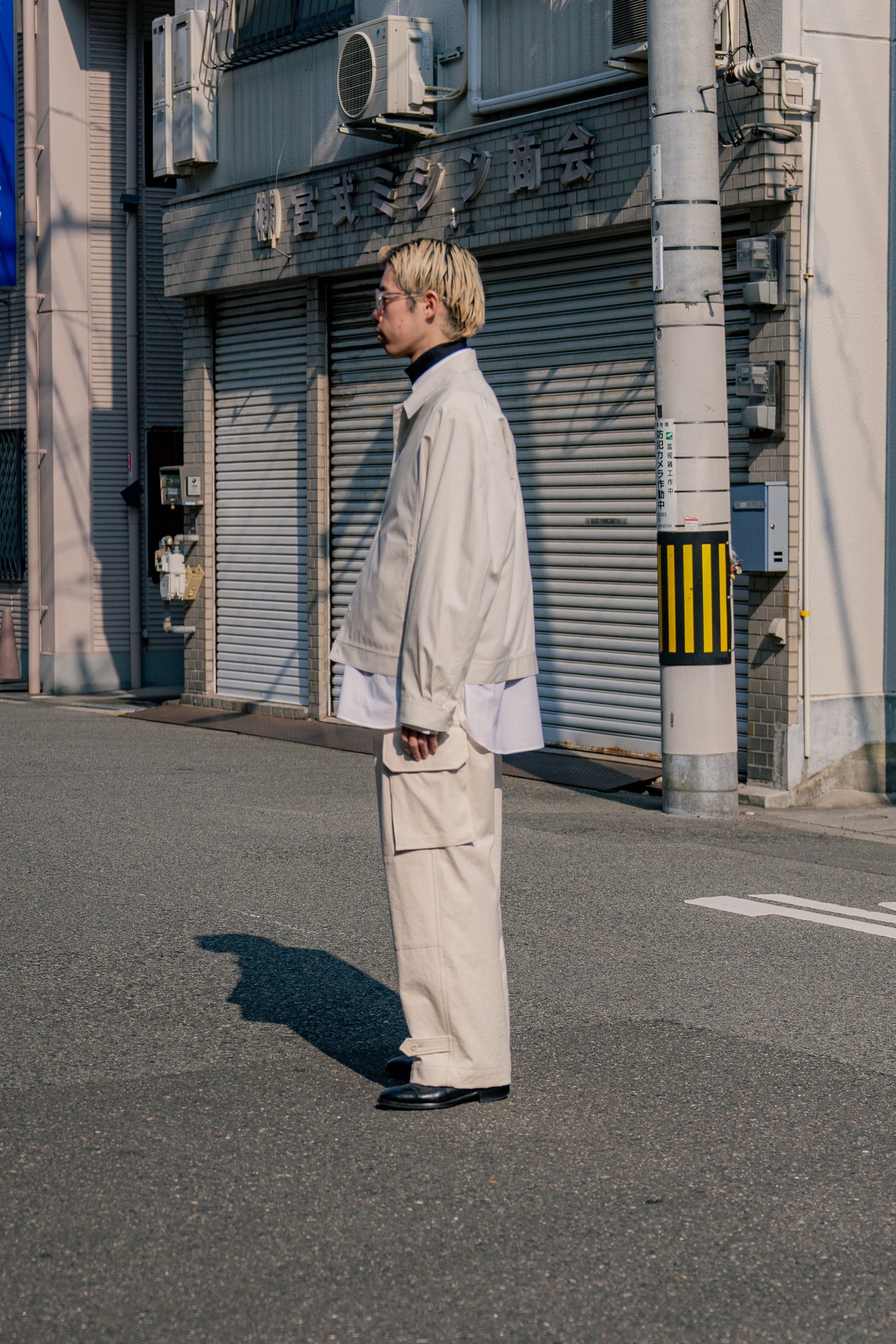 MODIFIED SLEEVE SHIRT BLOUSON