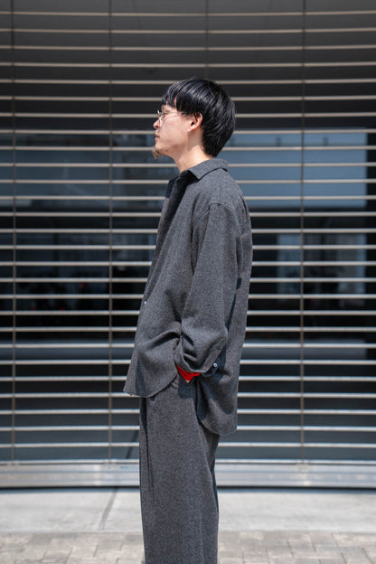 CASHMERE SHIRT JACKET