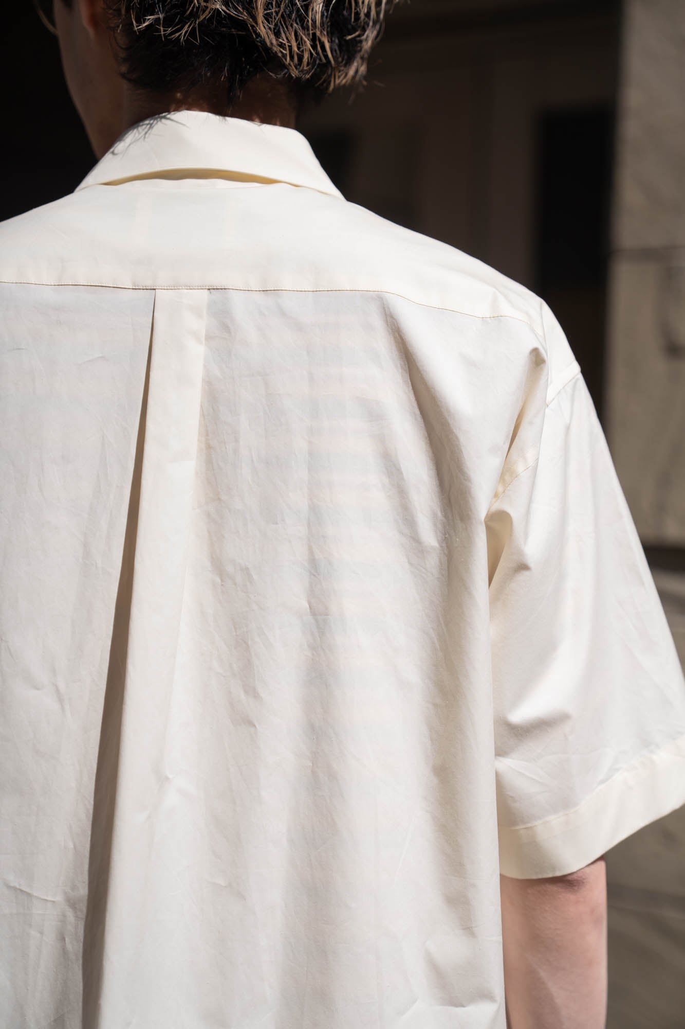 SUVIN COTTON OVERSIZED SS SHIRT(ST.1497)