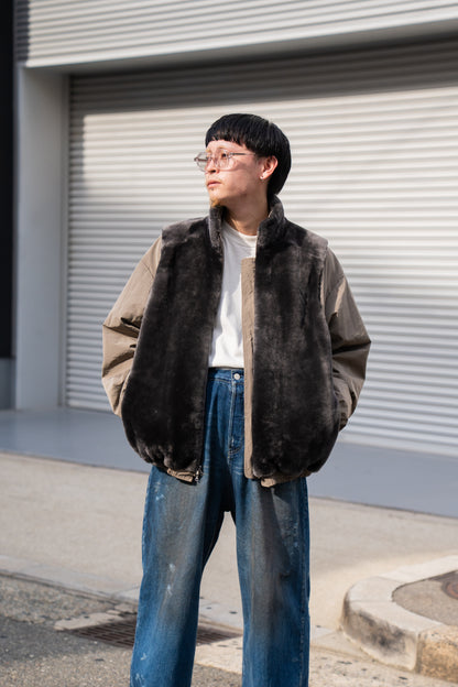 MOUTON INNER REVERSIBLE PADDED JACKET(ST.1223)