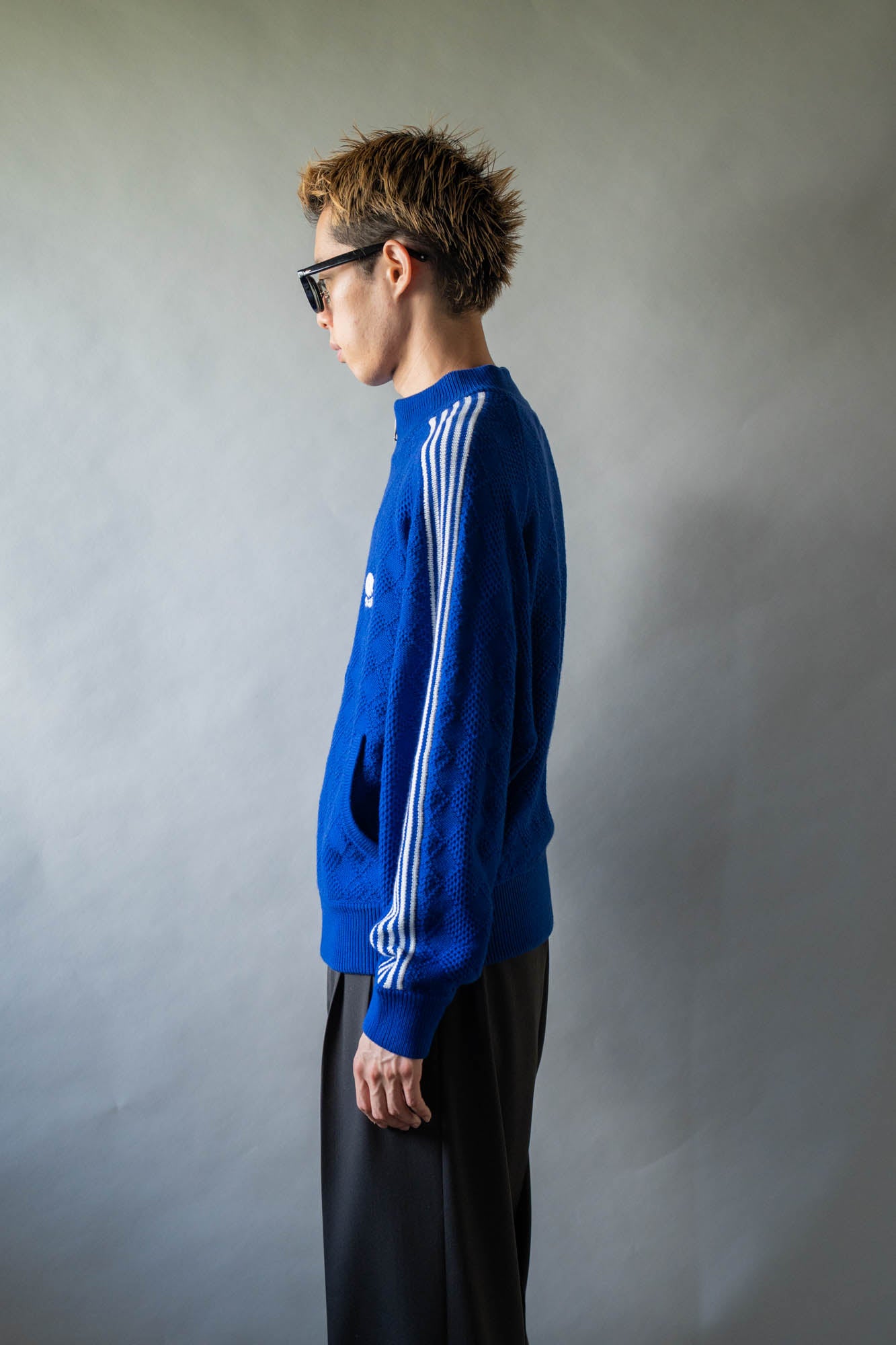 KNITTED TRAINING JACKET
