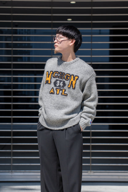 HAND KNITTING SWAETSHIRT