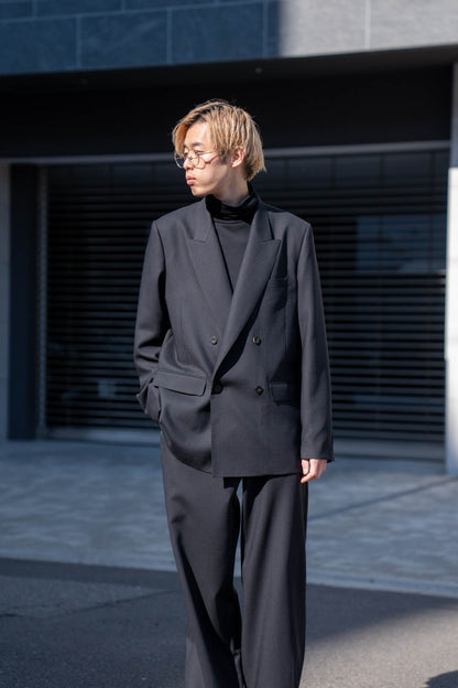 DOUBLE BREASTED TAILORED JACKET