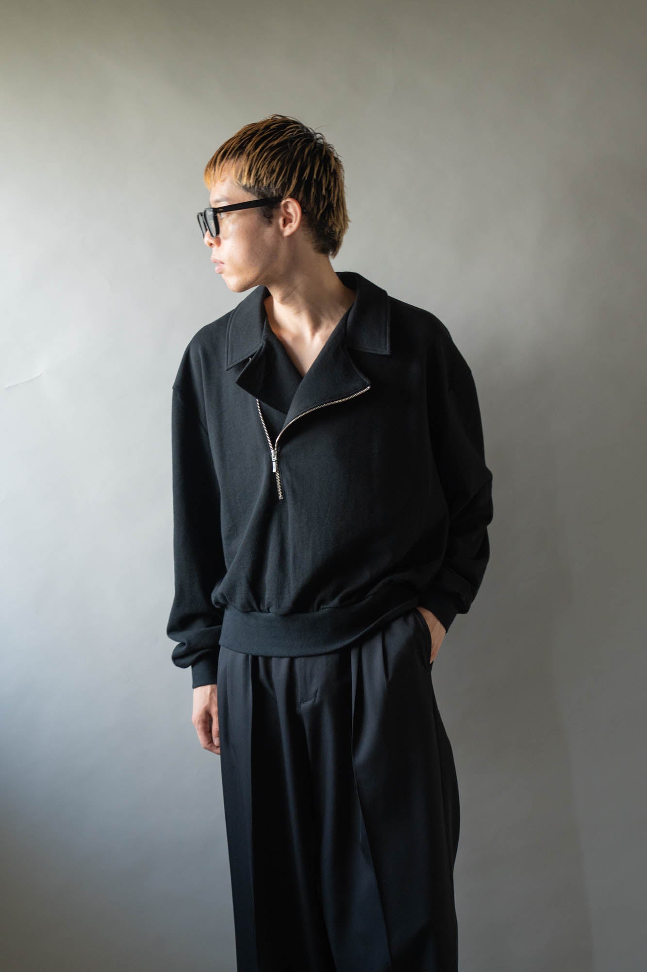 HALF ZIP DOUBLE