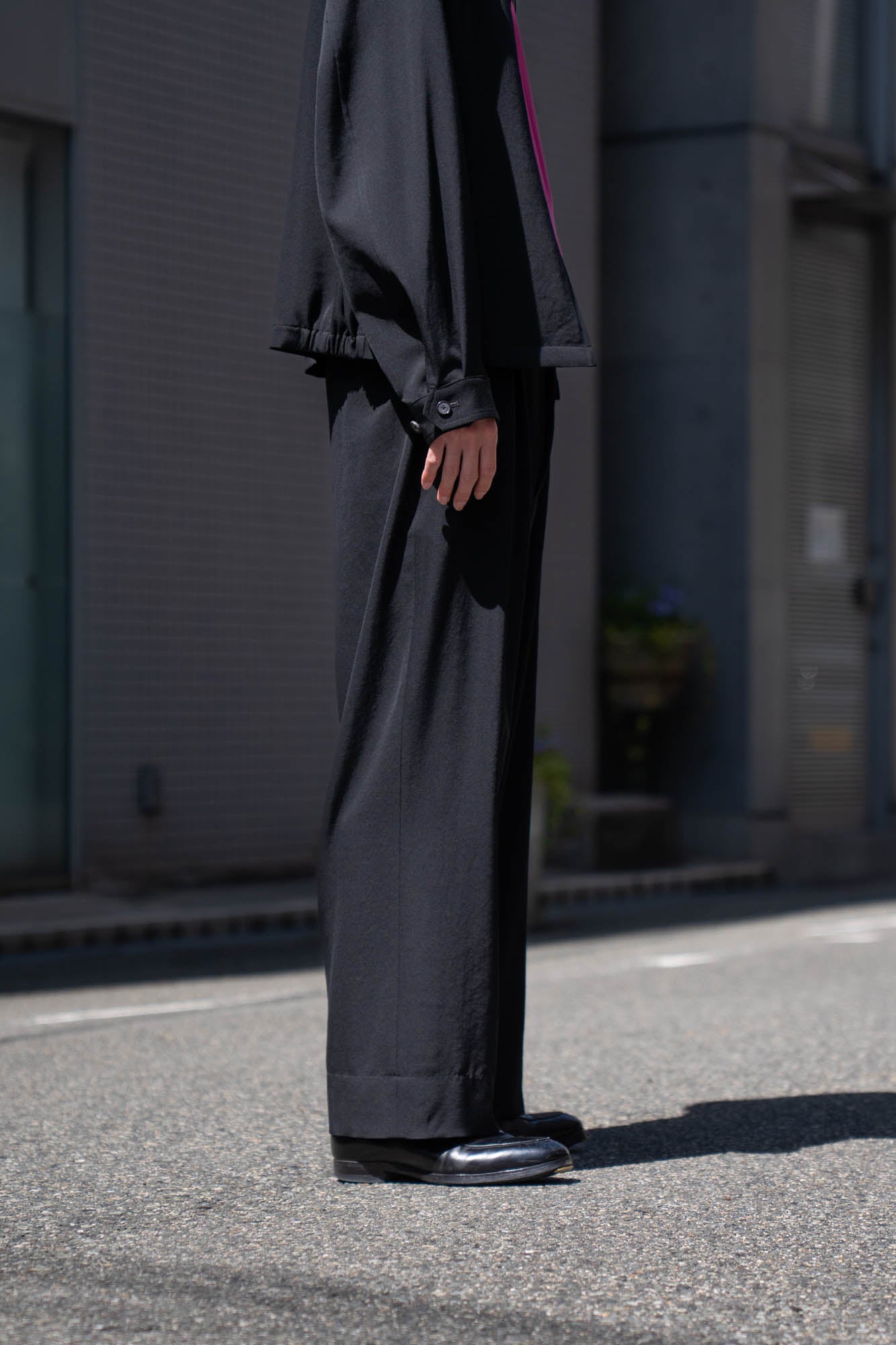 INVERTED PLEATS TROUSER