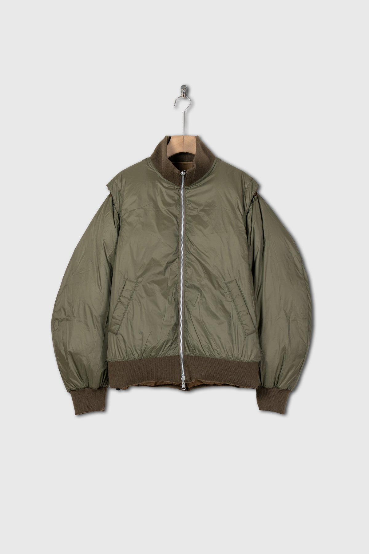 08sircus × TAION Down detachable bomber reversible