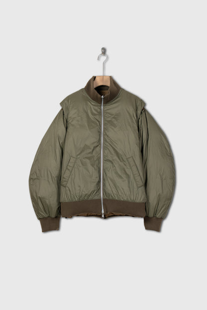 08sircus × TAION Down detachable bomber reversible