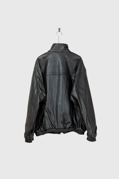 SHEEP LEATHER STAND COLLAR JACKET(ST.1553)