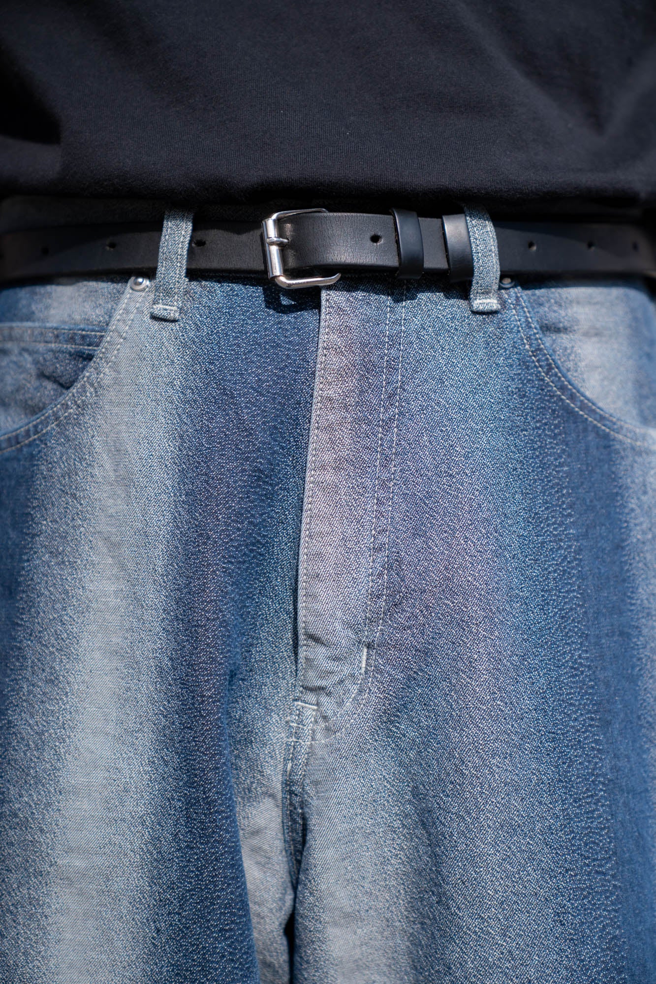 GRADATION DENIM PANTS (BAGGY)