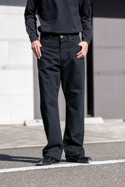 CO/HE PURE STRAIGHT DENIM